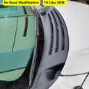 Windshield Wiper Cowl Cover Panel w/Seals Compatible with Ford F150 2009-2014 Left & Right Front Windshield Cowl Panel Grille Insert Replace# BL3Z-15022A69-A BL3Z-15022A68-A