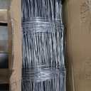 Garvee 5FT x 328FT Heavy Duty Farm Fence, Galvanized Wire Livestock Fencing for Goats, Cattle & Deer, High-Zinc Field Fence Roll for Yard, Pasture & Ranch Protection