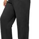 FOREYOND Plus Size Sweatpants for Women Wide Leg Yoga Pants Workout Pants 1XL-5XL (Gray, S)
