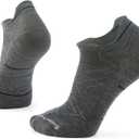 Smartwool Men's Run Zero Cushion Low Ankle Socks (X-Large,Gray)