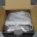 Mueller Vegetable Chopper Mandoline Slicer, Food Veggie Chopper, Cheese Grater, Onion Vegetable Cutter with Container, Dicer, Kitchen Gadgets & Essentials, White Sand/Grey (6 Blade)