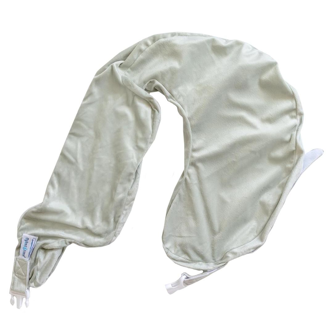 My Brest Friend Super Deluxe Nursing Pillow Cover - Slipcovers for Baby - Adjustable Fit, Easy Care, Durable - Nursing Pillow Not Included (Platinum)