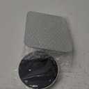 YEAKE Adjustable Flexible Gooseneck Makeup Mirror,360Rotation Folding Portable Desk Vanity Mirror with Stand Shower Shaving Cosmetic Mirror Square Large