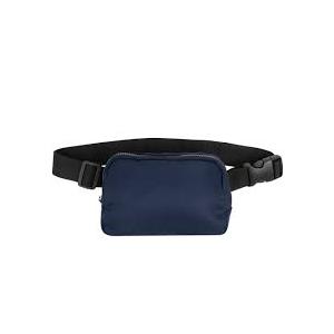 Women Fanny Pack, Women Waist Bag Lightweight Portable for Outdoor (Dark Blue, 2 Pcs)