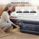 Sekey King Air Mattress with Built-in Pump, 20" Raised Blow Up Bed