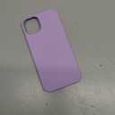 AOTESIER Compatible with iPhone 15 Plus Case, Full Body Food-Grade Silicone Wear-Resistant, Anti-Drop Protection with Soft Anti-Scratch Microfiber Lining Phone Case, Light Purple