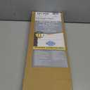 Lotus & Windoware Cordless, 2 Inch Faux Wood Blind, 34.5" Wide x 60" Long, Window Blinds, Blinds & Shades, Blinds for Indoor Windows, Embossed, Bright White