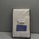 100% Blackout Shield Linen Blackout Curtains for Bedroom 84 Inches Long, Back Tab/Rod Pocket Living Room Drapes, Thermal Insulated Blackout Curtains 2 Panels Set, 50" W x 84" L, Cream