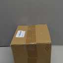 goldenwarm 2 Pack Black and Gold Dummy Door Handles, Non-Turning Single Side Pull Door Lever Matte Black and Gold, Heavy Duty Door Handle for Closet Pantry(Square, Zinc Alloy)