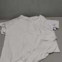 Hanes Undershirt, EcoSmart White T Boys, Short Sleeve Shirts, 5 or 10-Pack (X-Large)