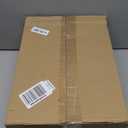 Ceramic Christmas Village Houses 5 Pcs White Houses & 9 Pcs Trees & Fake Snow Farmhouse Christmas Decorations Indoor for Home Table Mantle Fireplace