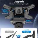 HUANUO Ultrawide Monitor Arm for 13 40" Screens, Single Monitor Mount Holds up to 26.4lbs, Adjustable Monitor Stand with C-Clamp & Grommet Base, VESA Mount 75x75mm/100x100mm