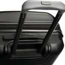 American Tourister Stratum 2.0 Expandable Hardside Luggage with Spinner Wheels, 28" SPINNER, Jet Black, 28-Inch Checked-Large