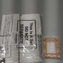 8 Pcs Mini Picture Frame Ornament for Christmas Tree Gold Vintage Photo Frames Antique Resin Oval Rectangle Tiny Ornamental with Hook and Ribbon for Xmas Tree Wall Decor(Fashion)