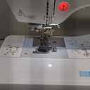 Brother SE700 Sewing and Embroidery Machine, Wireless LAN Connected, 135 Built-in Designs, 103 Built-in Stitches, Computerized, 4" x 4" Hoop Area, 3.7" Touchscreen Display, 8 Included Feet, White