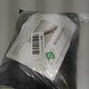 Kwik-Covers 10-Pk Fitted Plastic Table Cover Elastic Edge (Black 60" Round)