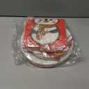 Oigco 100Pcs Christmas Party Supplies Kit - Serves 30 Guests, Including Dinner Plates, Dessert Plates, and Napkins, Perfect for Any Xmas Party Supplies Party Decorations