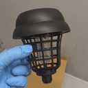 2026 Upgraded Solar Bug Zapper Outdoor Waterproof Mosquito Repellent Mosquito Zapper & Killer for Moths, Gnats, Flies, Fruit Flies, Solar Powered Bug Lights for Backyard, Garden, Patio,4 Pack