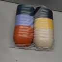 Tioncy 24 Pack 4.5 oz Small Wheat Straw Dipping Bowls Unbreakable Dessert Bowls Soy Sauce Dishes 3.7 x 3.7 x 1.5 Mini Prep Saucer Dipping Saucers for Side Dish Ketchup Soy Dessert Snack(Dark Color)