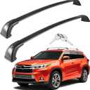 220lbs Roof Rack Cross Bars Fit for Toyota Highlander 2014-2019 XLE Limited & SE & LE Plus & LE, Adjustable Aluminum Crossbars with Lock, Rooftop Cargo Carrier for Bike, Kayak, Luggage