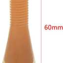 50 Pcs Chicken Plucker Fingers, Rubber Poultry Plucker Fingers for Chicken Plucker Machine, Flexible Feather Removal Attachments for Chickens Turkeys Ducks Geese Quail