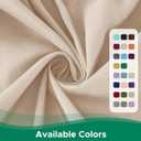 Biscaynebay Wrap Around Bed Skirts for King & Cal King Beds 14" Drop, Sand Adjustable Elastic Dust Ruffles Easy Fit Wrinkle Resistant Silky Luxurious Fabric Machine Washable