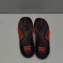 CRUVHEAL 220+ lbs Plantar Fasciitis High Arch Support Insoles Men Women - Orthotic Shoe Inserts - Boot Work Shoe Insole (S, Black) (S(Men 6.5-8.5/Women 7.5-9.5))