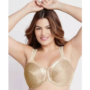 Bali Women's Satin Tracings Underwire Minimizer Bra 40D