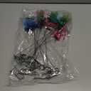 12 Pack Dragonfly Clip,Fake Dragonflies, Humming Bird Stakes Fake, Plastics Dragonfly for Garden Stakes Decor Yard Ornaments for Hat,Deer and Horse,Fly Scare Devices for Indoor Outdoor