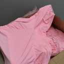 60 Pcs Chair Covers Wedding Seat Slipcovers Polyester Spandex Folding Chair Covers for Wedding, Banquet Party, Celebration Event, Dining Room, Living Room (Pink)
