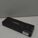 Europe Travel Curling Iron Mini: Dual Voltage Curling Iron for Traveling - Mini Travel Curling Irons 1 Inch with US Plug, Gold 450℉ for Thick/ Coarse Short Hair