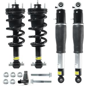 4PCS Front & Rear Shock Absorber Strut Assembly with Magnetic Ride Control, Compatible with 20072014 Cadillac Escalade, Chevy Tahoe/Suburban/Avalanche, GMC Yukon, Replace 19353951 23487280