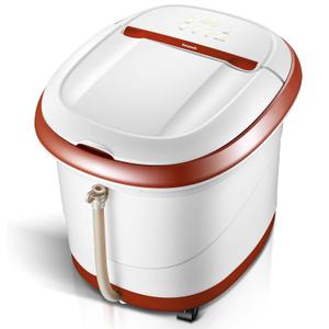 Carepeutic Touch Screen Oxy-Energized Water Jet Foot & Leg Spa Massager, Brown/White, 16 Lb