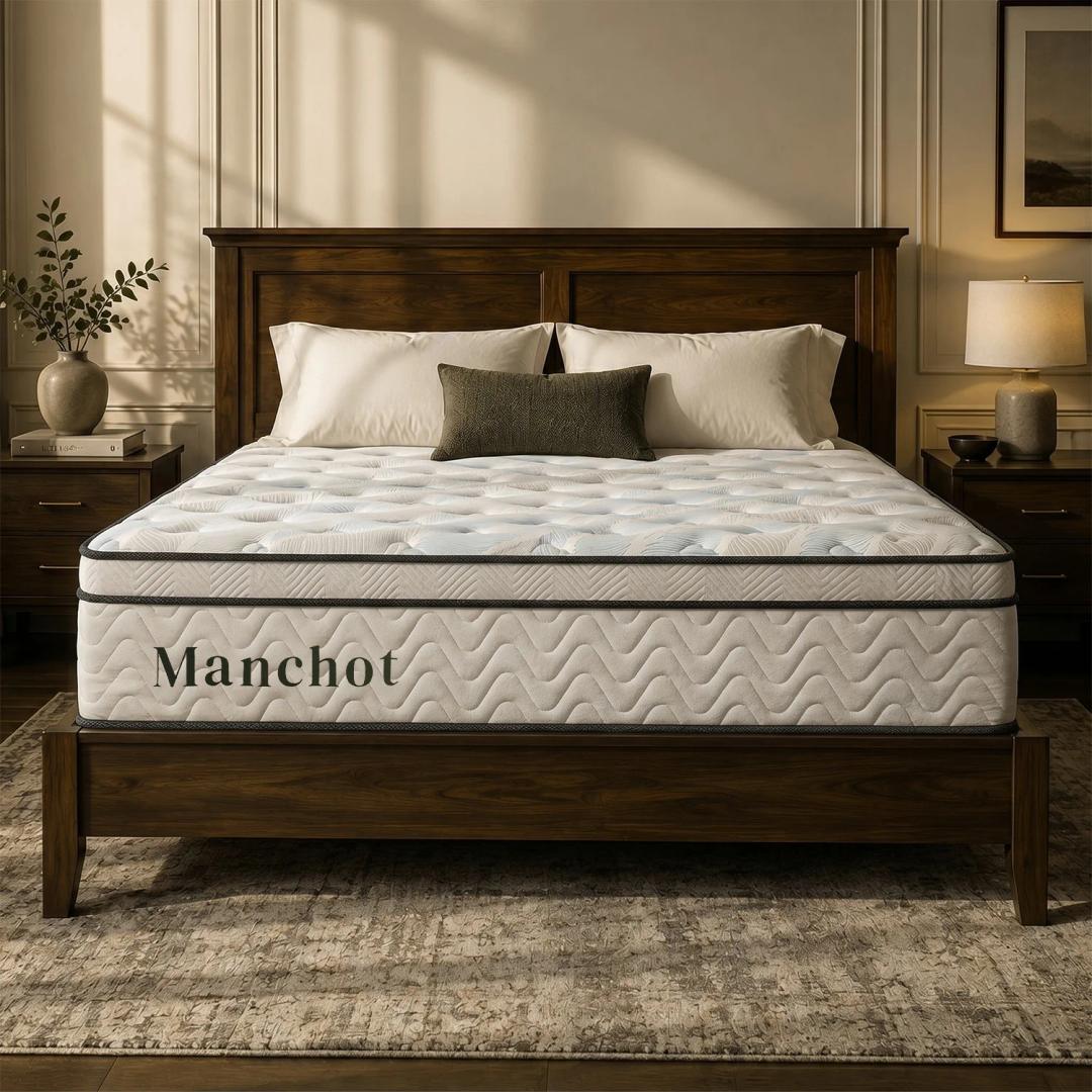 Manchot Essential™ Hybrid Mattress Hybrid Mattress, Queen, 12