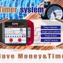 CIPU 12inch Sand Filter Pump System for Above Ground Pools, 1/3 HP Pool Pump with Timer and Filter Basket, 4-Way Multi-Port Valve for Seasonal Pool Filtration