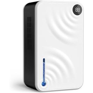 Dehumidifier for Home (980 Sq.Ft), 118 Oz Dehumidifier with Drain Hose, Quiet Portable Dehumidifiers for Bedroom Wtih Sleep Mode, Humidity Display,Auto Shut Off,A