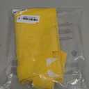 Summer Linen Mini Dress for Women Sleeveless Square Neck Tank Shift Dresses Causal Backless Solid Short Sundress (Medium, Yellow)