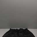 hibshaby Womens Faux Leather Shorts Black Casual Pu Leather Shorts, XL