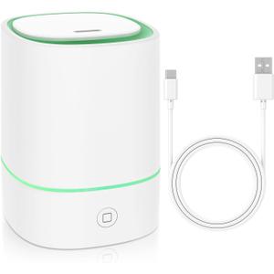 Essential Oil Diffusers for Home with USB Cord, 150ml Aroma Humidifier for Office, Water Shortage Protection, 7 Color LED Lights White Scent Mist Dorm Room Essentials Aromatherapy Ultrasonic