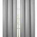 Diraysid Light Grey Grommet Blackout Curtains for Bedroom Thermal Insulated Room Darkening Curtains Drapes, 42 x 72 inch, 2 Panels
