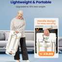 VOCIC Lightweight Electric Chair Lift, Lift Elderly from Floor, Remote Control Floor Lift, Fall Assist Devices, Item Weight 23 LBS, Support Up to 300 LBS, Waterproof Suction Cups, AX07