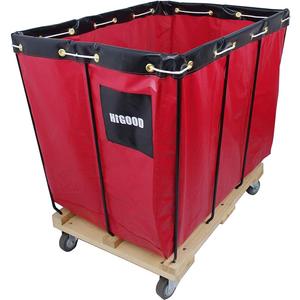 Basket Trucks,Service Carts Red 16 Bushel Knock Down Truck,Carts, 20.0 cu. ft, 600 lb, 40" L X 28" W X 35.5" H Capacity