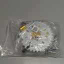 CNC Adapter 32T Sprocket for 1"/ 1.5"(25mm/ 38mm) 80cc Motorized Bicycle 415 Chain Replacement Parts for 49cc 50cc 60cc 66cc 80cc 2 Stroke Engine Gold