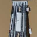 iThird Battery Operated Wall Sconce Set of 2: Rechargeable Wall Lights Wireless Sconces with Touch and Remote, 360 Rotate Magnetic Wall Scone Lighting Decor for Bedroom Living Room Hallway, 31.7Inch (Black)