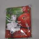 HOMETITUTE Christmas Door Banner 13x6ft Holiday Porch Decoration Red Background Merry Christmas And Happy New Year Pine Branches Ornaments Gifts Winter Seasonal Front Door Cover Wall Decor (Garage#12)