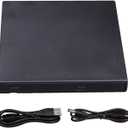 DVD Player Portable Size Plug Play External Drive USB 2.0 Burner CD+RW DVD Reader ROM CD Writer Suitable Mini dv Player