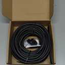 Vabogu Cat 8 Ethernet Cable, 40ft Heavy Duty High Speed Internet Network Cable, Professional LAN Cable, 26AWG, 2000Mhz 40Gbps with Gold Plated RJ45 Connector, Shielded in Wall,Indoor&Outdoor