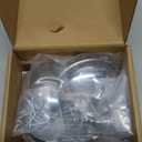 3 Inch Hole Centers, Polished Chrome Bin Cup Kitchen Cabinet Pull Handle ZP2403 | Pack of 10, Solid Hardware for Drawer, Dresser, Bathroom, Vanity, Furniture Door, Cupboard, Bedroom, 3"