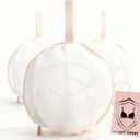 3Pcs Bra Wash Bag with Plastic Frame Support, Protective Lingerie Laundry Bags for Washer & Dryer, Anti-Tangle & Anti-Deformation Mesh Bag