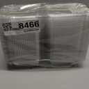 100 Pack Clear Clamshell Food Containers, Disposable Plastic Hinged Clamshell Take Out Container with Lids, To Go Food Containers for Dessert, Hamburger, Cakes Slice, Cookies, Salads, Snacksetc